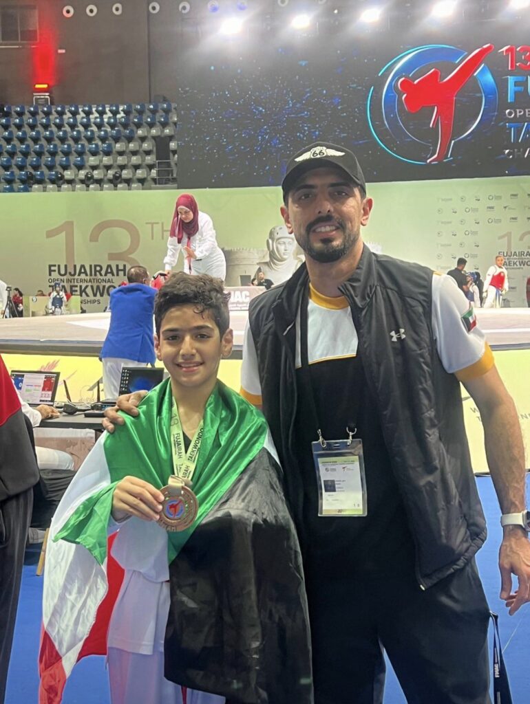 IMG_6895-770x1024 ‏ألف مبروك للاعب نادي القادسيه للتايكوندو‏خالد متعب المطيري‏لحصوله على الميداليه البرونزيه